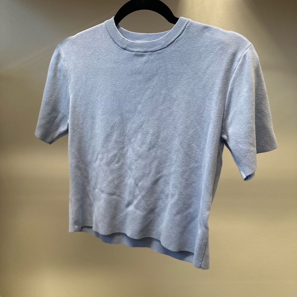 H&M Light Blue Knit Sweater
